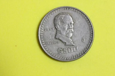 ESTATE FIND 1987 - Mexico Mexican 500 Pesos Madero Eagle Coin! #N00875 - Image 1 of 2