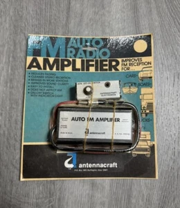 NOS Antennacraft FM Auto Radio Amplifier-Improves FM Reception FREE SHIPPING - Picture 1 of 5