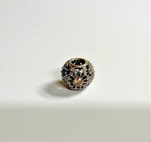 Pandora Inner Radiance Charm 791378CZ Champagne CZ Sterling Silber 925 Retired - Bild 1 von 5