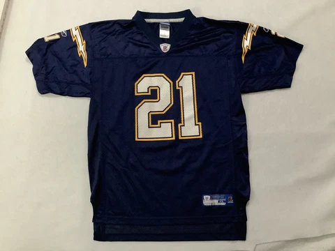 Reebok NFL Chargers LaDainian Tomlinson Jersey Youth XL 18-20 Stitched Cover
