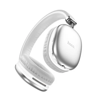 Hoco W35 Wireless Bluetooth Headphones Silver