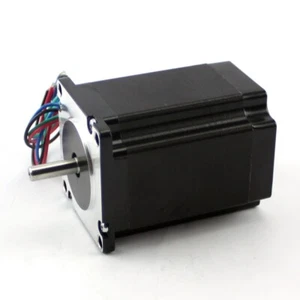 NEMA23 254 OZ/IN 3A 1/4″ SINGLE SHAFT STEPPER MOTOR 0.9 DEGREE KL23H276-42-4AN - Imagen 1 de 3