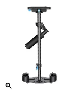 Neewer Carbon Fiber 24 inch Handheld Stabilizer Blue Used - Picture 1 of 1