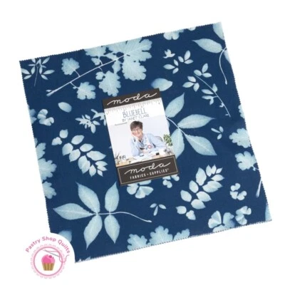 Moda BLUEBELL Janet Clare LAYER CAKE 42 10" Squares Quilt FABRIC Space - Image 1 of 4