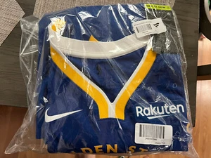 NWT Nike Curry Warriors 20/21 Swingman Sponsor Badge Jersey Men’s Size L - Picture 1 of 6