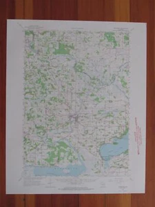 Mapa Topográfico Neshkoro Wisconsin 1964 Original Vintage USGS - Imagen 1 de 1