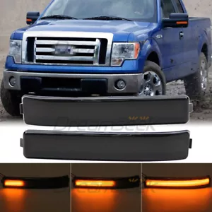 LED Spiegelblinker Rückspiegel Licht für Ford F-150 Raptor 2009-2014 Blinklicht - Bild 1 von 12