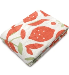 Japanese IMABARI TOWEL cotton high quality Iori brand Orange pattern large size - Picture 1 of 4