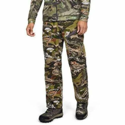 MSRP $160 Under Armour Grit Pant, Ua Forest Camo (940)/Black[38] - Image 1 of 4