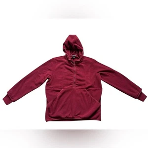Beyond Yoga Urban Explorer Half Zip hooded pullover fleece merlot size medium - Picture 1 of 7