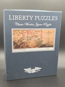 Liberty Puzzle Classic Wooden Jigsaw 477 pieces - Flowers And Birds - Complete - Picture 1 of 6