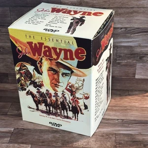 The Essential John Wayne DVD Used 8 Movie Collection Western Classics Box Set - Picture 1 of 4