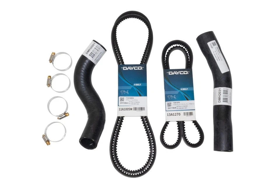 Dayco Radiator Hose and Belt Kit suitable for Landcruiser 80 Series HZJ80 HDJ80 - Image 1 of 4