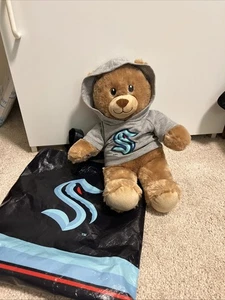 Peluche Build-A-Bear Seattle Kraken 16” Oficial NHL Nuevo Sin etiquetas - Imagen 1 de 4