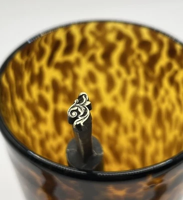 Antique Bookbinding Finishing tool Decorative Gilding Vintage Tools Design 109 - Image 1 of 4