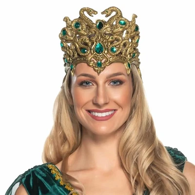 Tocado Disfraz Serpientes Doradas Medusa Adulto Foto 1 de 4