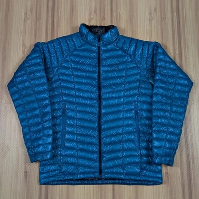 Mountain Hardwear Ghost Whisperer 800 Down Jacket Men's M/L Hyper Blue Rare  - Image 1 of 4