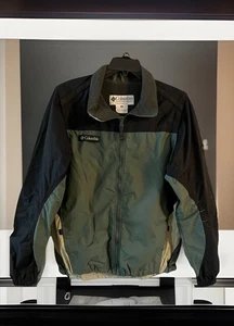 Giacca a vento Columbia vintage uomo M confezionabile convertibile full zip foderata in rete - Foto 1 di 15