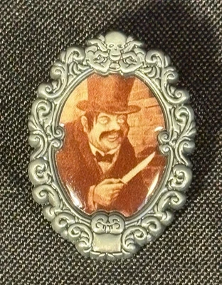 Broche Disneyland DCA WDW 2017 Haunted Mansion Mystery Cameo Jack the Ripper - Imagem 1 de 4