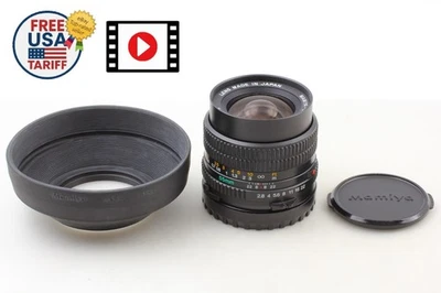 【N MINT w/ Hood】Mamiya Sekor C 55mm f/2.8 N Lens 645 1000s Super TL From JAPAN - Image 1 of 4