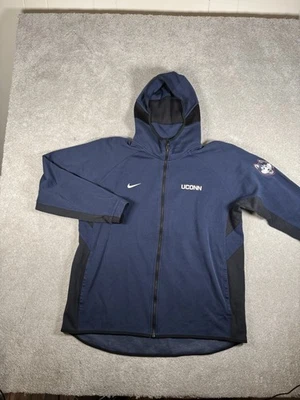 Sudadera con capucha cremallera completa Nike Showtime University of Connecticut UCONN Huskies para hombre 2XL Foto 1 de 4