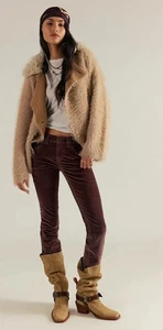 Free People Cord Stretch Straight Jeans Gr. 27 - Bild 1 von 9