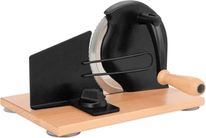 Manual Bread Slicer with Hand Crank- Adjustable Thickness Bread Cutter for Even - Picture 1 of 12
