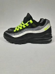 Nike Air Max 95 GS Youth Running  Blk/Volt/Grey Sz 6 Y = Women 7.5 No Insoles - Picture 1 of 16