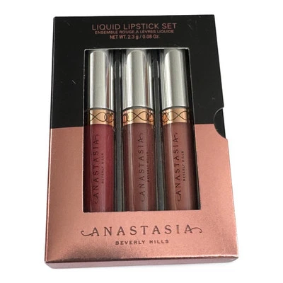 Anastasia Beverly Hills Liquid Lipstick Set Dazed Hudson Bittersweet 2.3g/0.08oz - Image 1 of 4