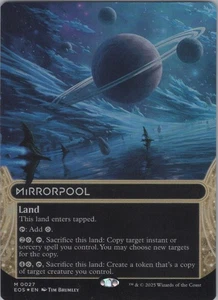 MTG (FOIL) Mirrorpool (0027) (Borderless) M Edge of Eternities: Stellar Sights 2 - Picture 1 of 2