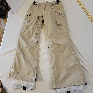 Sessions Pants Women's Sm Beige Snowboard Ski Recco Ridge Series Waterproof. Z - Picture 1 of 14