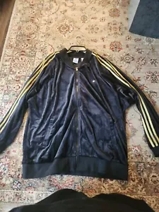 Adidas women’s original monogram Track Suit in Velvet (Jacket & Pants) - Picture 1 of 6