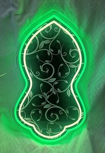 Naqash e Nalain Pak Licht Islamische Milad Dekoration Mawlid Party Milaad Rahmen - Bild 1 von 11