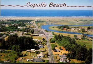 Postkarte Copalis Strand Luftaufnahme Pazifikküste Washington WA Grays Harbor County - Bild 1 von 3