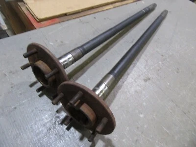 1980 1981 Chevrolet Malibu 10 bolt rear end axle shaft pair set 26 spline - Image 1 of 4