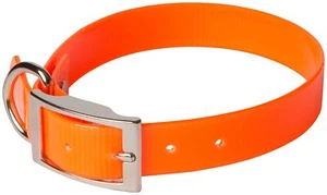 Sunglo Regular Dog Collar 1 x 27 Orange - Picture 1 of 1
