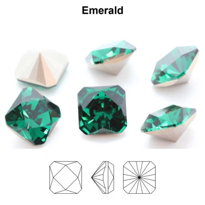 Superior PRIMERO 4499 Prismatic Square Fancy Stones Crystals * All Color - Image 1 of 2