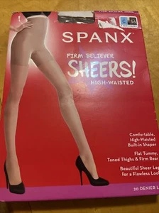 $32 Spandex  Shaping Sheers high-waisted shaper pantyhose so C shade S6 brown - Picture 1 of 5