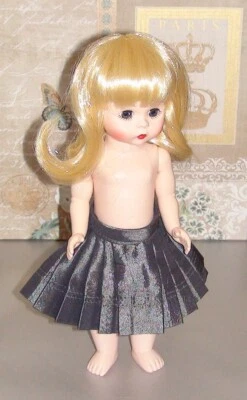 Falda de vestir original vintage Madame Alexander para traje de 8" primavera sin muñeca WOW Foto 1 de 3