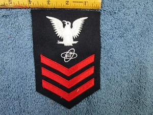 Parche militar coleccionista suboficial de primera clase Chevron E-6 de la Marina de los Estados Unidos (I) 3 - Imagen 1 de 1