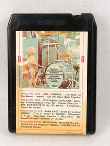 "Woodstock Two" 8-Track Tape 60er 70er Jahre Ampex J 8400 Double Play, G+ - Bild 1 von 4