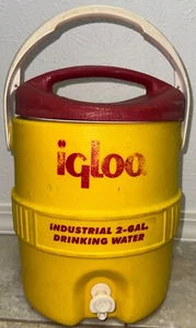 Iglu 2 Gallonen robuster industrieller Trinkwasserkühler, Hi-Vis gelb - Bild 1 von 10