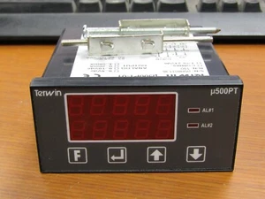 💥TERWIN U500PT DUAL CHANNEL PROCESS INDICATOR 85-265 VAC 24 VDC 8VA U500PT-01 - Picture 1 of 9