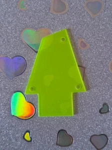 truss rod cover ibanez-fluorescent. - Picture 1 of 4