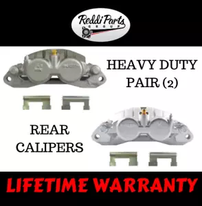 Rear Disc Brake Caliper Pair Set LH & RH Sides for Silverado Sierra 3500 - Bild 1 von 6