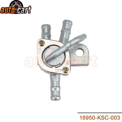 Interruptor de válvula Petcock de gas combustible para Honda CRF250X CRF450X 2004 2005 2006 2007 2008 Foto 1 de 4