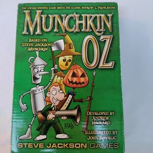 Munchkin Oz Steve Jackson Games - Wizard Of Oz by Baum Themed Card Game