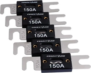 Nickel ANL Fuse 5 Pack 150 Amp - Picture 1 of 6