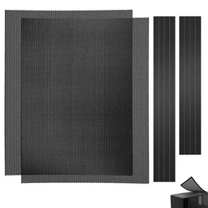 2 Stück Staubfilter PC DIY PC Kühler Lüfter Staub Filter PVC Staubdicht Mesh ... - Afbeelding 1 van 6