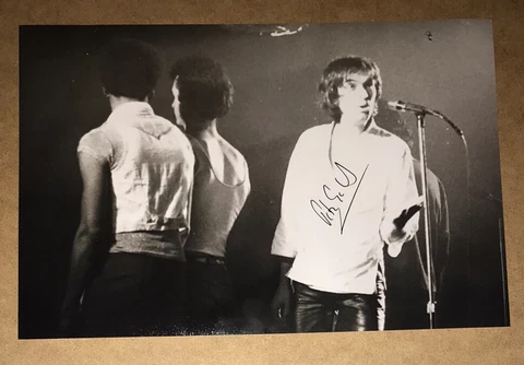 SIGNED PETER GABRIEL 12x8 PHOTO GENESIS RARE AUTHENTIC MELT PHIL COLLINS Cover
